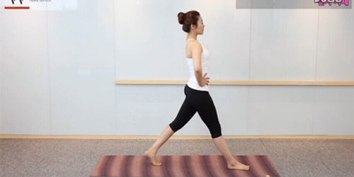 韓國美女瑜伽體式教學(xué)第一集