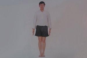 印度瑜伽站姿體式—加強(qiáng)脊柱前屈伸展式