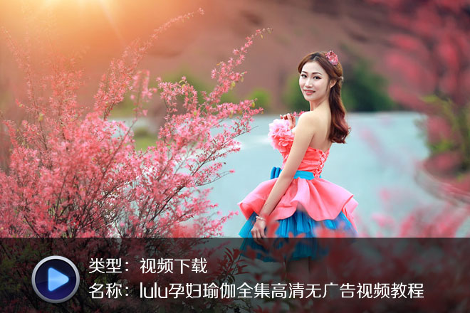 珍藏-lulu孕婦瑜伽系列高清視頻合
