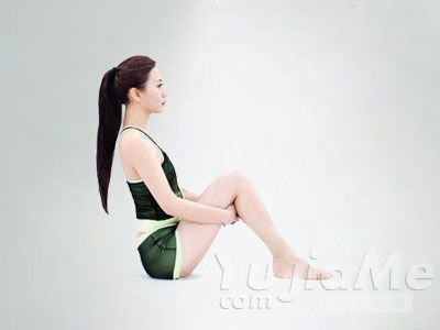 瘦膝蓋瑜伽